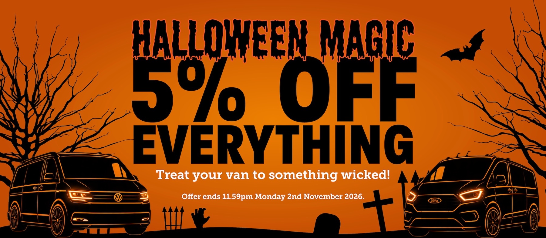 Halloween Magic Save 5% On Everything